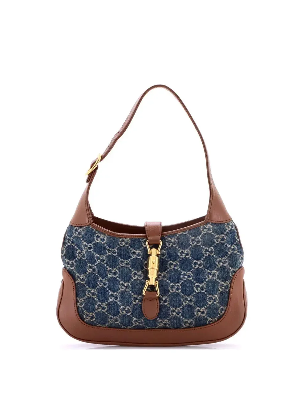 Gucci Jackie Hobo Gg Denim Small #292835G18B